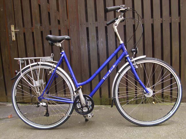 Eigenbau mit Hollandgeometrie (Nishiki Timbuk)